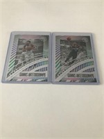 LOT OF 2 ASSORTED GIANNIS ANTETOKOUNMPO CARDS