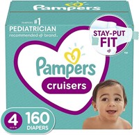 Diapers Size 4, 160 Count
