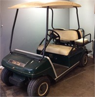 2003 Aq Club Car Golf Cart W Back Seat, Running