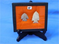 (2) cased Arrowheads, 1 1/2" & 2 1/4", SEE NOTE