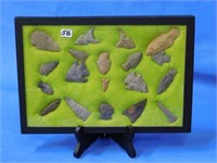 Display of Arrowhead's from 1" to 2 3/4", SEE NOTE