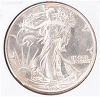 Coin 1942-P Walking Liberty Silver Half Dollar