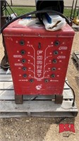 Forney Model C-4 180 amp, w/ rod, helmet & cables