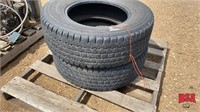 Qty 2- 265/70R17 tires