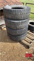 4- 255/70R16 tires