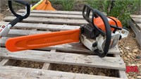 Stihl wood boss chainsaw for parts