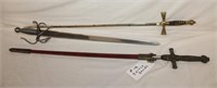 Three Vintage Swords