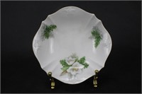 RS Prussia  Porcelain Orchid Bowl