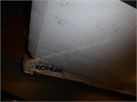 Kohler toilet - base chipped - NO tank