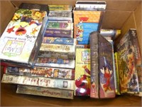 Box children's VHS tapes - some Disney