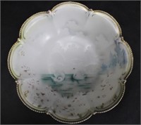 RS Prussia Porcelain Swan Design Bowl