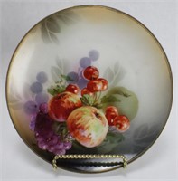 RS Germany Porcelain Fruit and Berry Design Plate