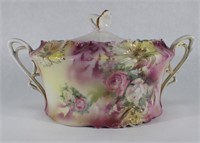 RS Prussia Roses and Violet hue Iris Mold Cracke