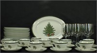 Cuthbertson Original Christmas Tree Dinnerware Set