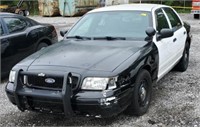 2011 Ford Crown Victoria decommissioned police