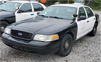 2011 Ford Crown Victoria decommissioned police