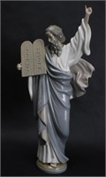 LLADRO Porcelain Moses with 10 Commandments Figure