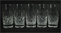 WATERFORD Crystal Lismore High Ball Glasses