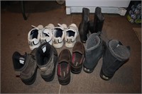 Men's Shoes and Boots SZ 11 1/2, 10 1/2, 9