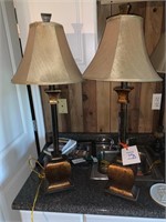 PAIR OF OUTSTANDING LAMPS