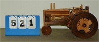 Wooden Tractor (JD "A") made by Larry