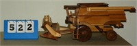 Wooden Combine (CIH) made by Larry