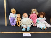 Lot of 5 Baby Dolls - See Description