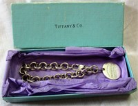 Tiffany & Co Sterling Bracelet with Box