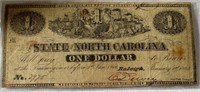 State of North Carolina $1 Note