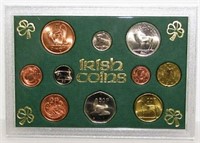 Framed Collectors Lot of 10 Irish Coins