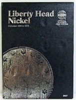 Liberty Head Nickel Book with Coins