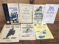Lot of Speedway Programs