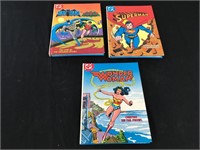 Vintage DC Comic Books W/ Cassettes