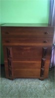 Wooden 5/Drawer Chest 36”W