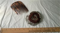 Vintage Hair Comb and Coin Purse