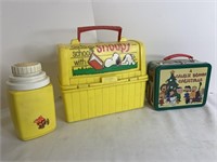 Peanuts lunchboxes