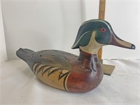 Tom Taber carved Duck Decoy