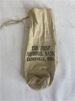 First national Bank Zanesville bag