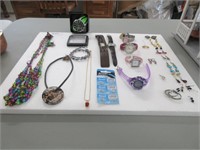 ASSORTED FASHION JEWELLERY AND WATCHES