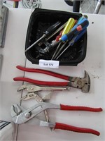 TRAY:  ASSORTED SMALL HAND TOOLS
