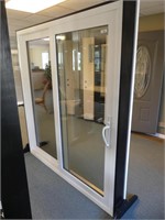 72" VINYL KV LH SLIDING PATIO DOOR