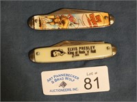 Elvis & Roy Rogers Pocket Knives