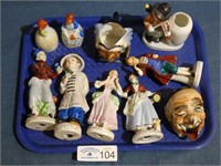 Occupied Japan - Figures, Mugs, Bells