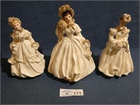 (3) Florence Ceramics Figures