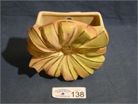 Hull Pottery Wall Pocket - 71 USA