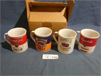(4) Campbells Mugs