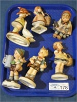 (6) Hummel Figurines