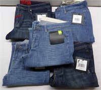 5 Pair of New Blue Jeans: Glam Straight Leg