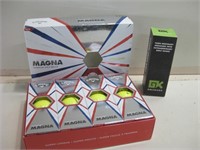 NIOB Magna Dozen Golf Balls & Golfkicks Spike Tool