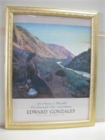 21"x 27" Framed Edward Gonzalez Poster Print